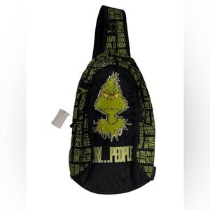 NWT Dr Seuss The Grinch Universal Studios Parks Snarky Sling Bag – EW… People